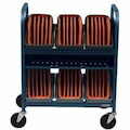 Bretford CUBE Transport Cart with Caddies - TVCT30CAD