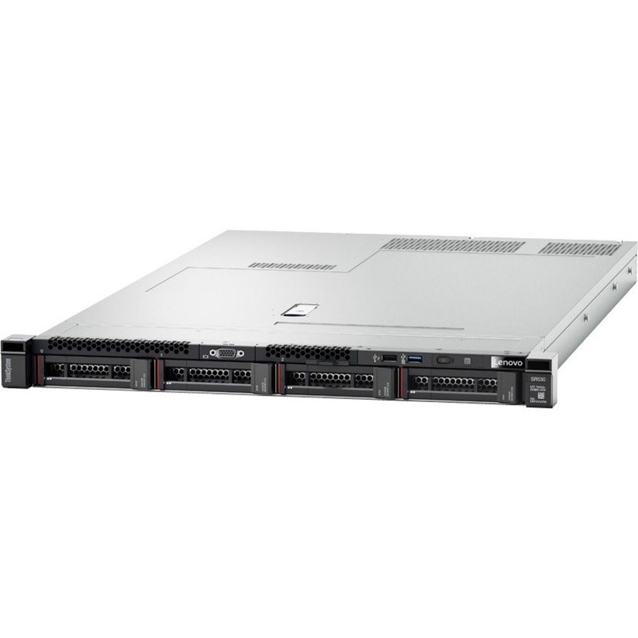 Lenovo ThinkSystem SR530 7X081003AU 1U Rack Server - 1 Xeon Bronze 3104 1.70 GHz - 16 GB RAM - 12Gb/s SAS, Serial ATA/600 Controller