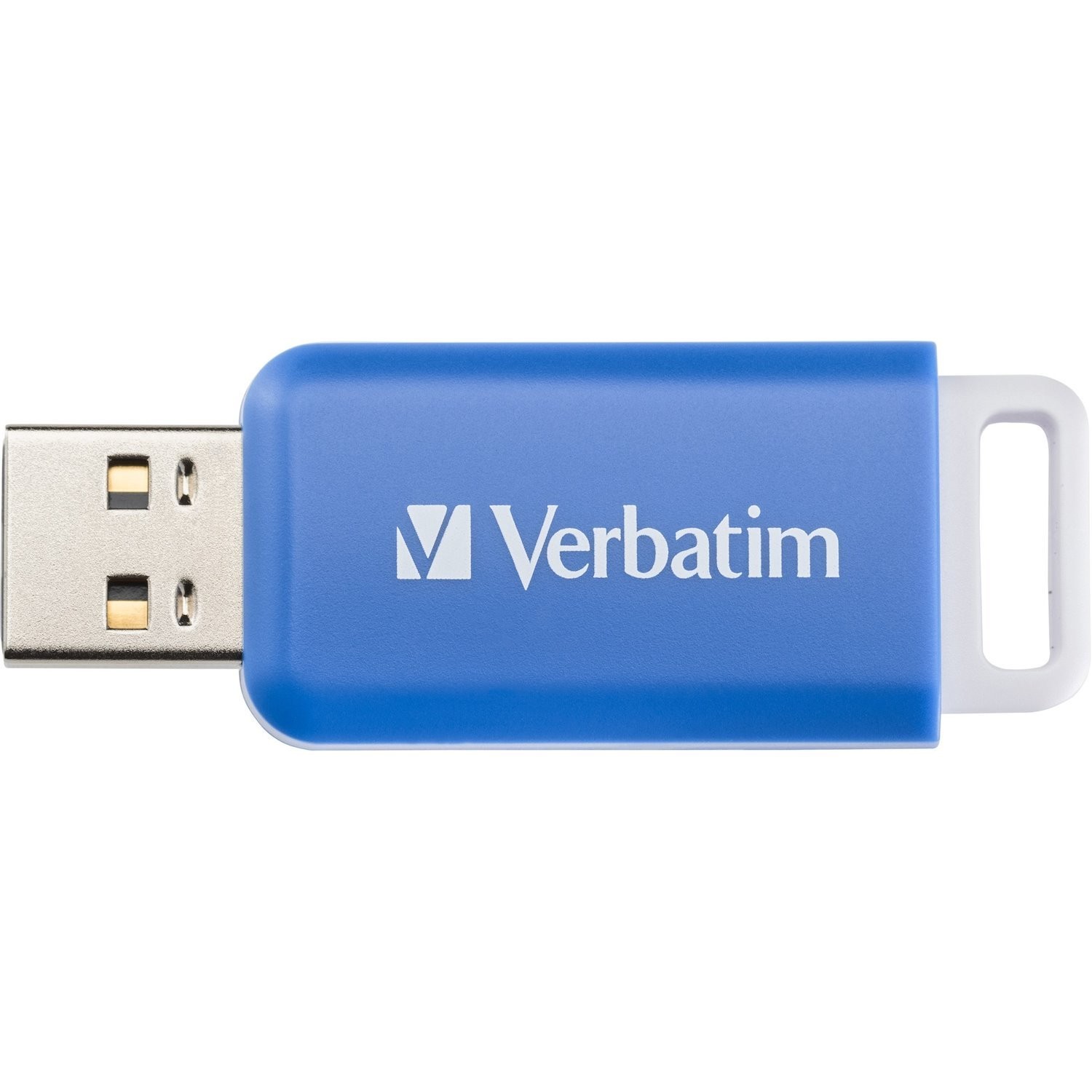 Verbatim DataBar 64 GB USB 2.0 Flash Drive - Blue