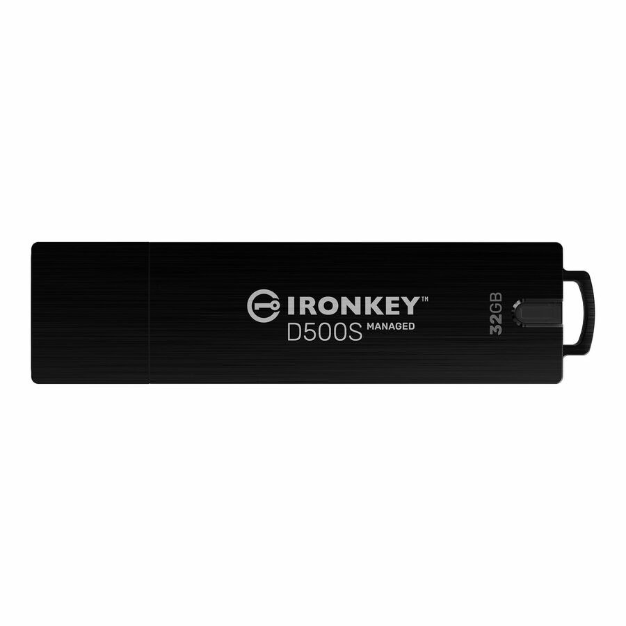 IronKey D500SM 32 GB USB 3.2 (Gen 1) Type A Rugged Flash Drive - XTS-AES, 256-bit AES - TAA Compliant