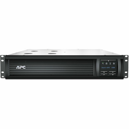 APC Smart-UPS, Line Interactive, 1500VA, Rackmount 2U, 120V, 6x NEMA 5-15R outlets, SmartConnect Port+Network Card, AVR, LCD