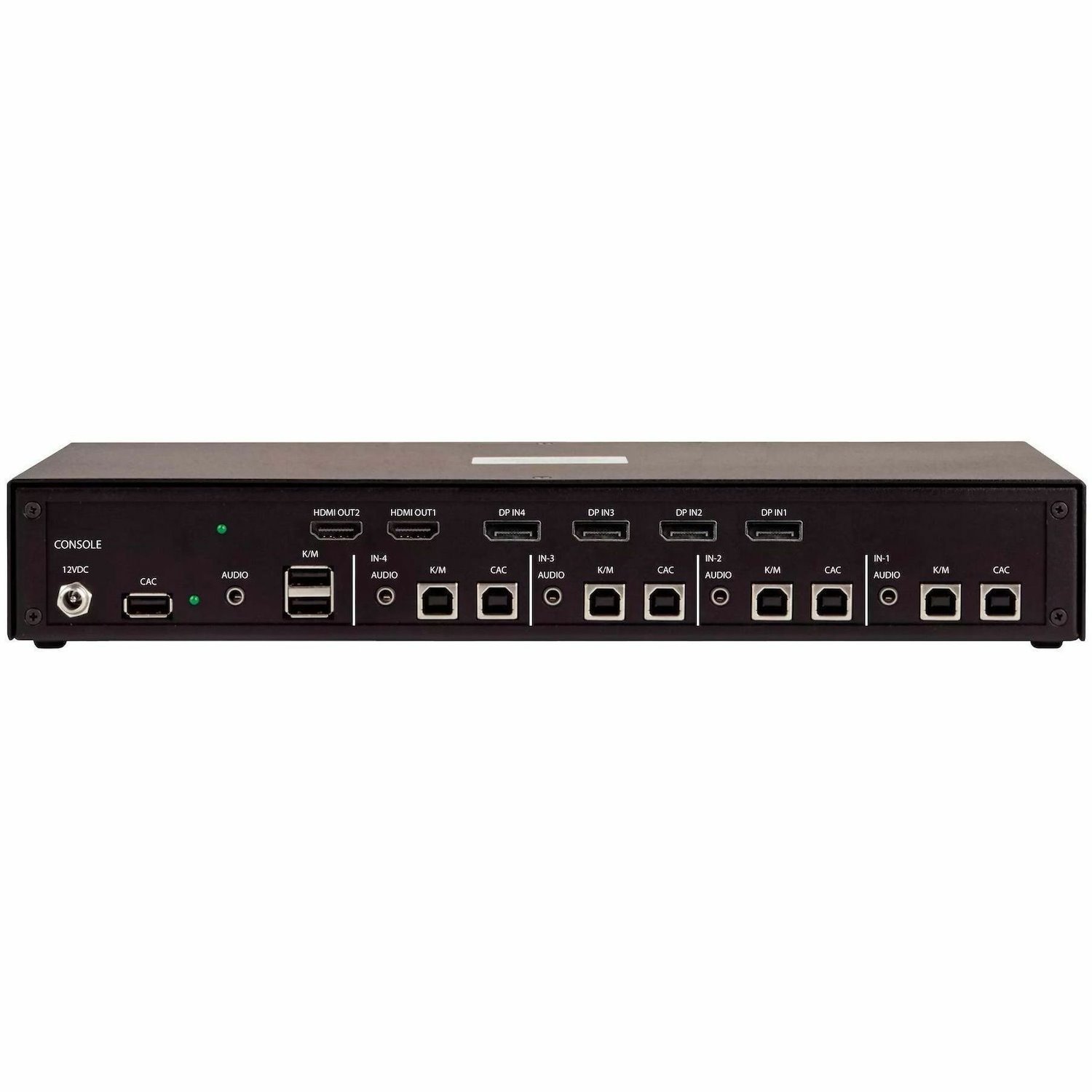 StarTech.com Secure 4-Port Dual-Monitor KVM Switch, 1x DP to 2x HDMI, 4K 30Hz, NIAP 4.0, CAC, Made in the USA