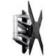 Atdec TH-2050-VFM Wall Mount for Flat Panel Display - Silver