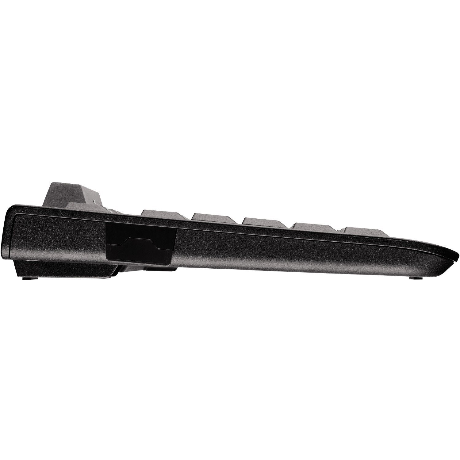 CHERRY KC 1000 SC Keyboard - Cable Connectivity - USB Interface - Spanish - Black