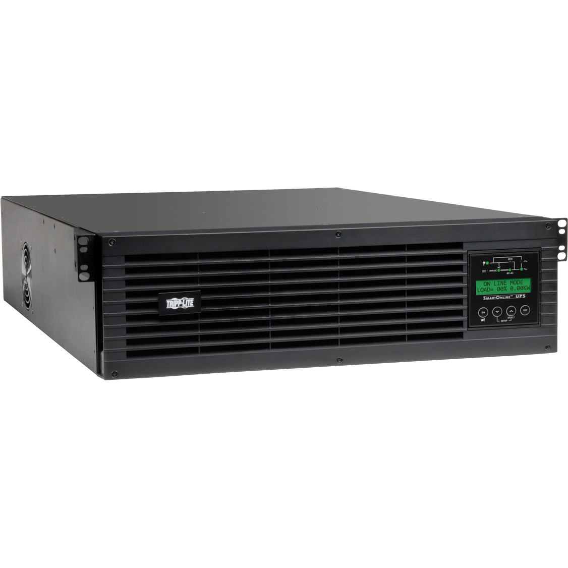 Tripp Lite by Eaton 120V 3000VA 2.7kW Double-Conversion UPS - 9 Outlets, Extended Run, Card Slot, LCD, USB, DB9, 3U