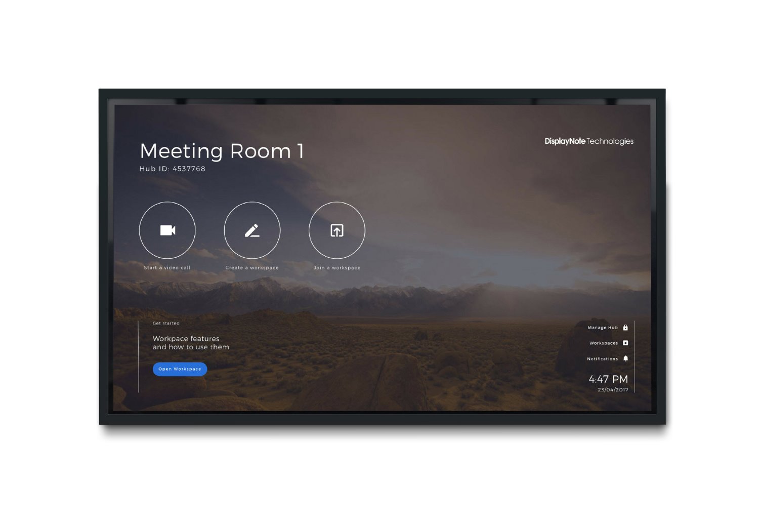 NEC Display Infinity 3720-INF2-75 Digital Signage Display