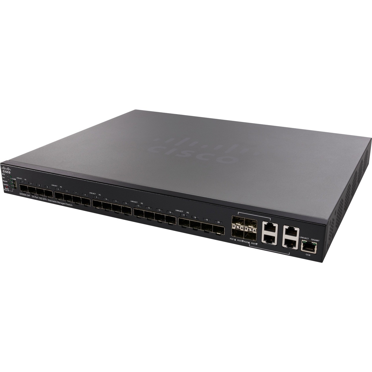 Cisco 550X SX550X-24F 24 Ports Manageable Ethernet Switch