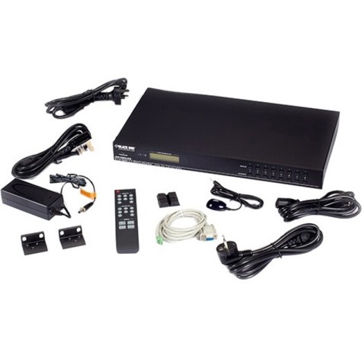 Black Box Video Matrix Switcher - HDMI 2.0, 8x8