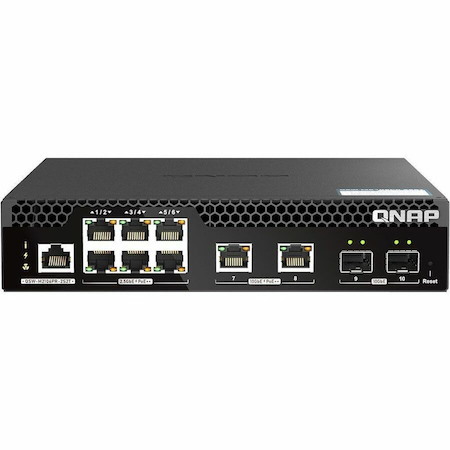 QNAP QSW-M2106PR-2S2T Ethernet Switch