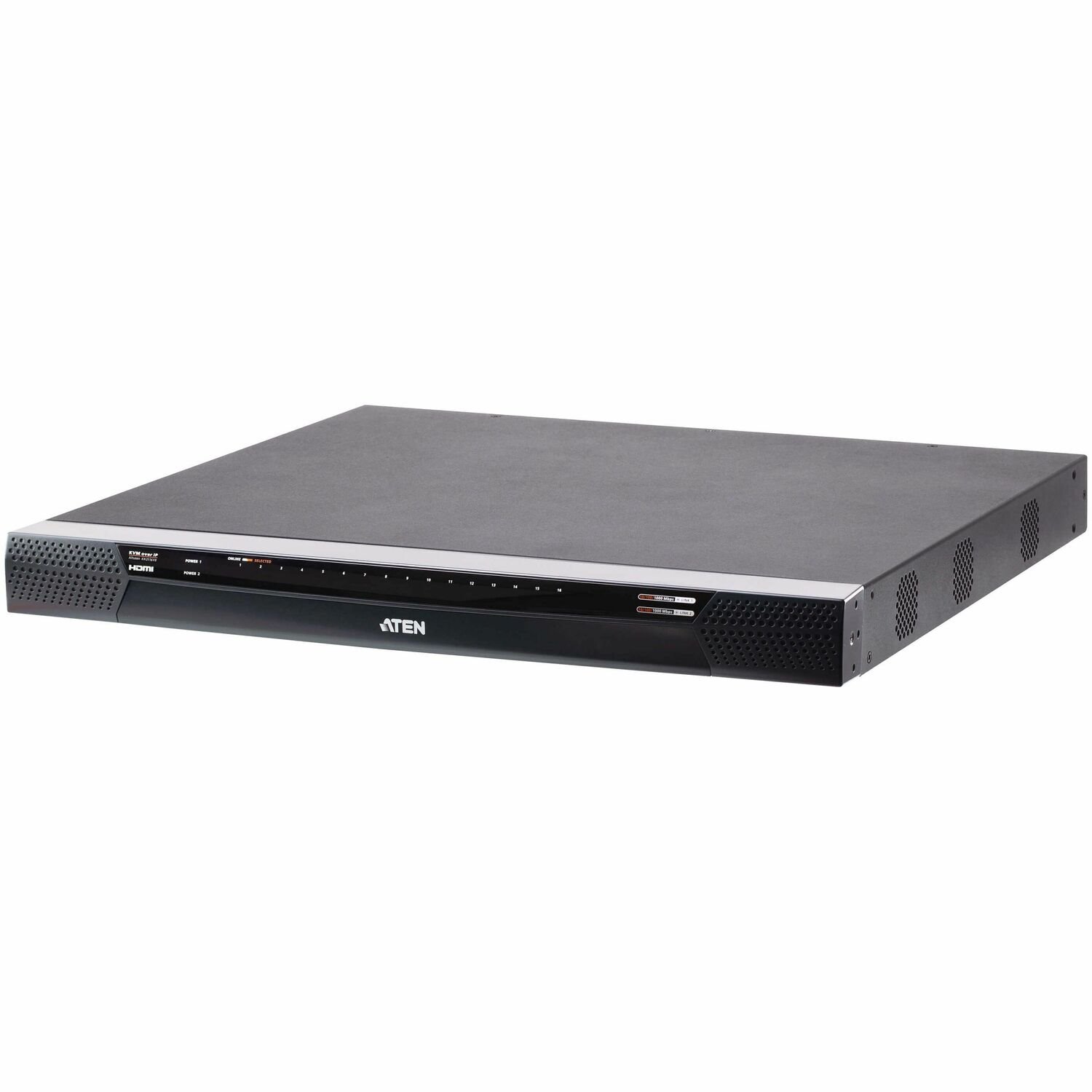 ATEN 1-Local/2-Remote Access 16-Port Multi-Interface Cat 5 KVM over IP Switch