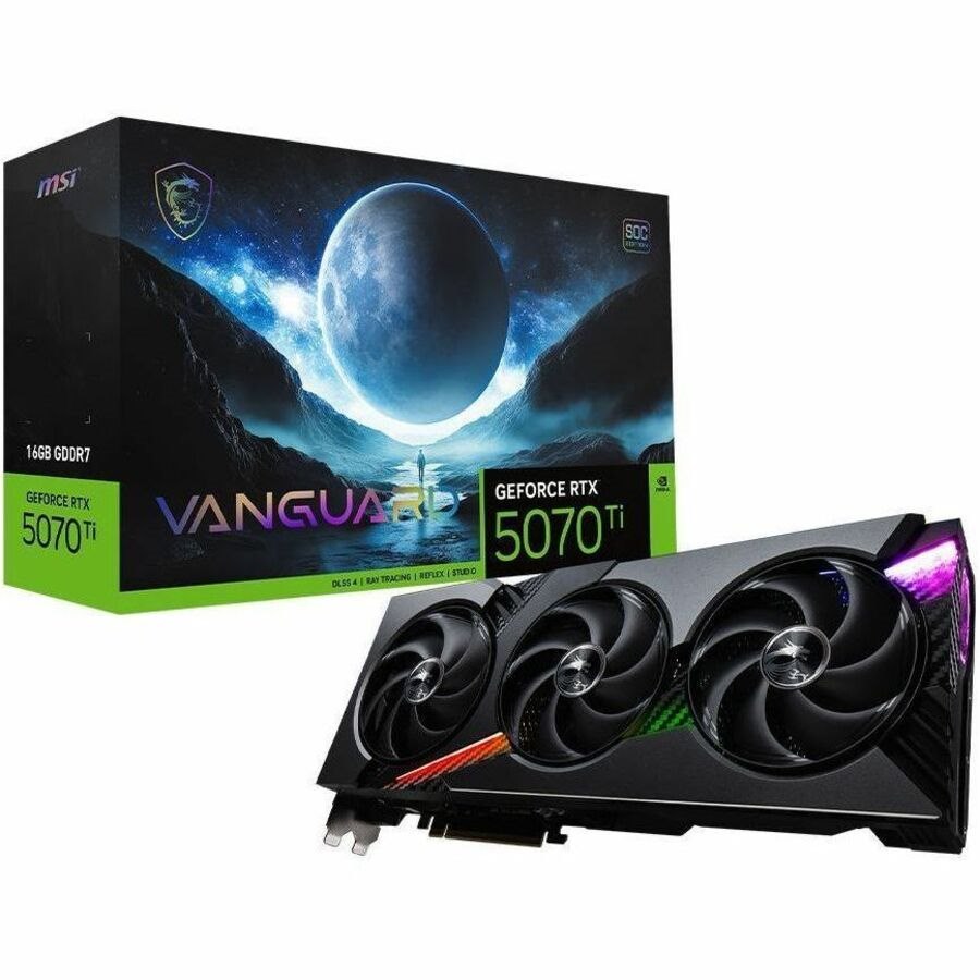 MSI NVIDIA GeForce RTX 5070 Ti Graphic Card - 16 GB GDDR7