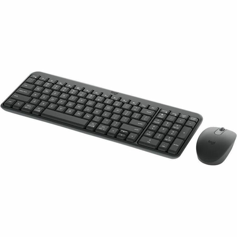 Logitech MK250 Wireless Keyboard And Mouse Graphite (Uk)
