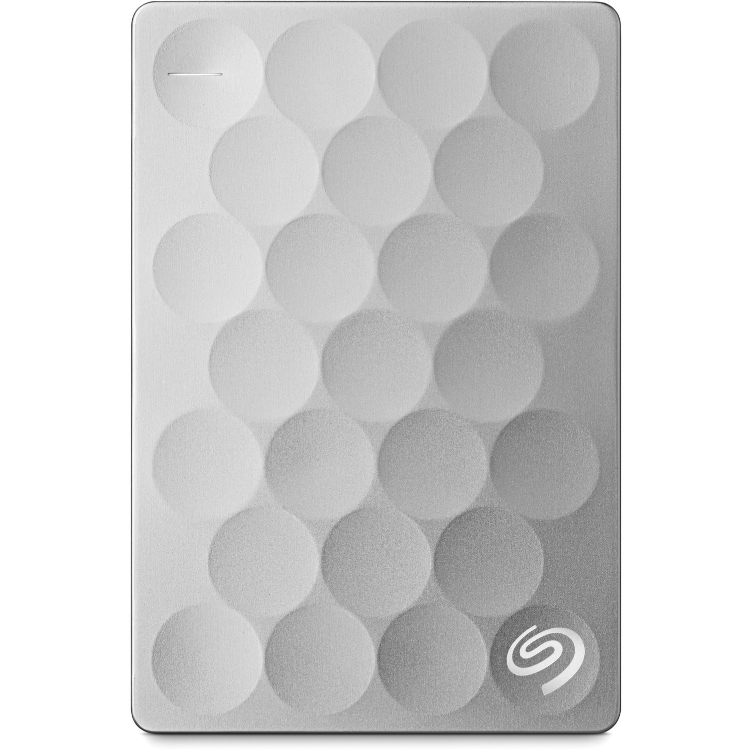 Seagate Backup Plus Ultra Slim STEH2000300 2 TB Portable Hard Drive - External - Platinum