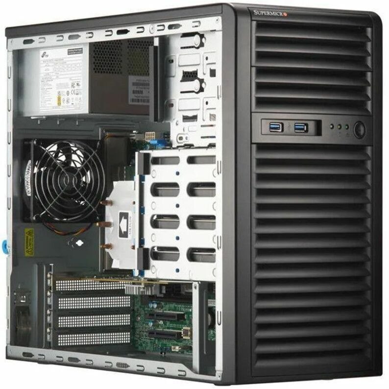 Supermicro SuperWorkstation SYS-531R-I Server Barebone System - Mini-tower - 1 x Processor Support