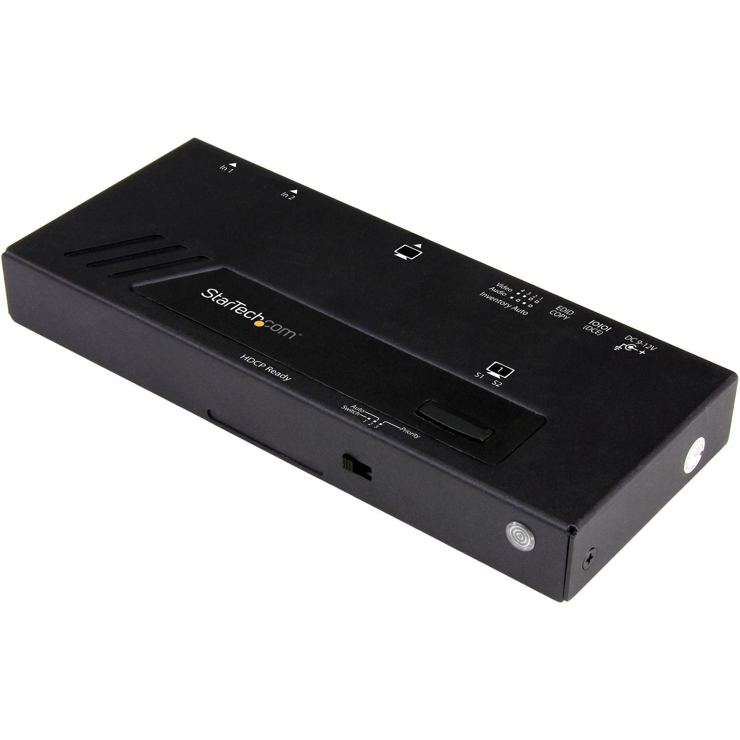 StarTech.com 2-Port HDMI Automatic Video Switch - 4K with Fast Switching