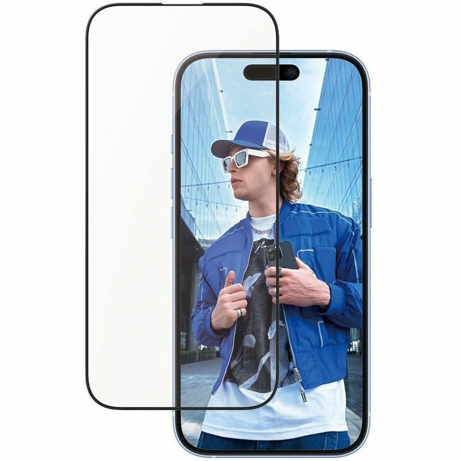 Panzerglass Apple iPhone 16/15 - Ultra-Wide Fit With Aluminum Frame