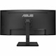 Asus VA34VCPSR 34" Class UW-QHD Curved Screen LED Monitor - 21:9 - Black