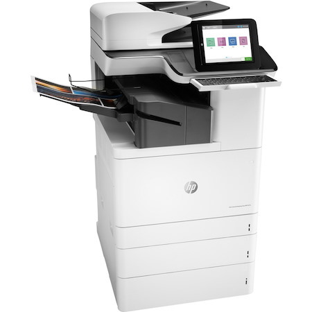 HP LaserJet Enterprise M776 M776zs Laser Multifunction Printer-Color-Copier/Fax/Scanner-46 ppm Mono/46 ppm Color Print-1200x1200 dpi Print-Automatic Duplex Print-200000 Pages-1750 sheets Input-Color Flatbed Scanner-600 dpi Optical Scan-Wireless LAN