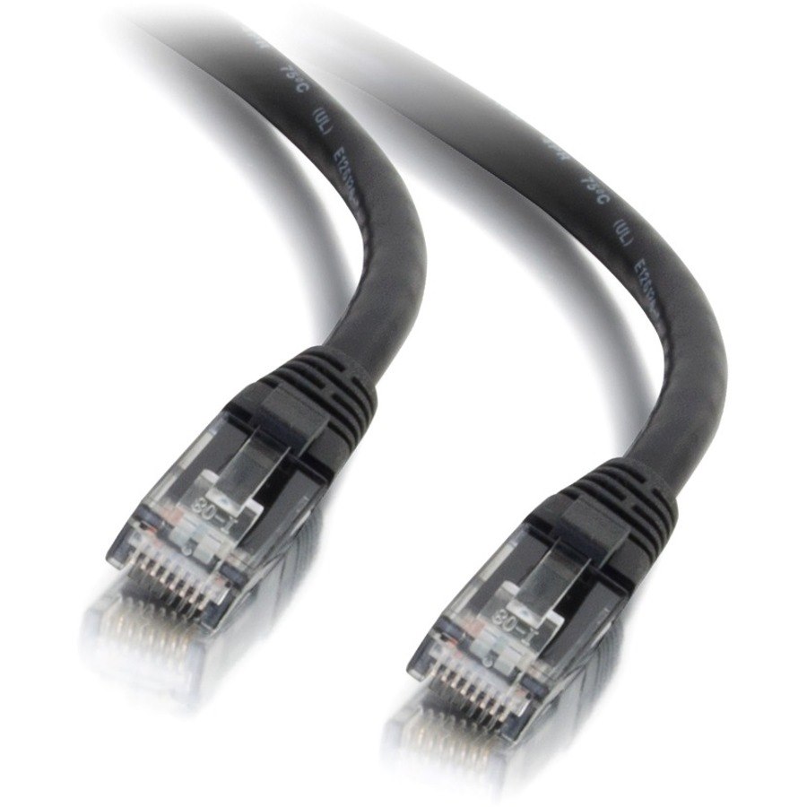 C2G 5ft Cat6 Ethernet Cable - Snaglass Unshielded (UTP) - Black