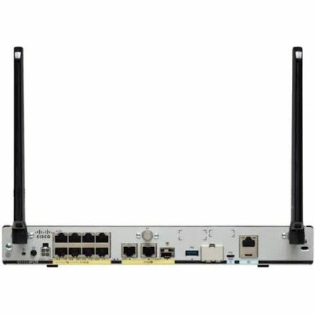 Cisco C1121-8PLTEPWB Wi-Fi 5 IEEE 802.11ac Cellular, Ethernet Modem/Wireless Router - Refurbished