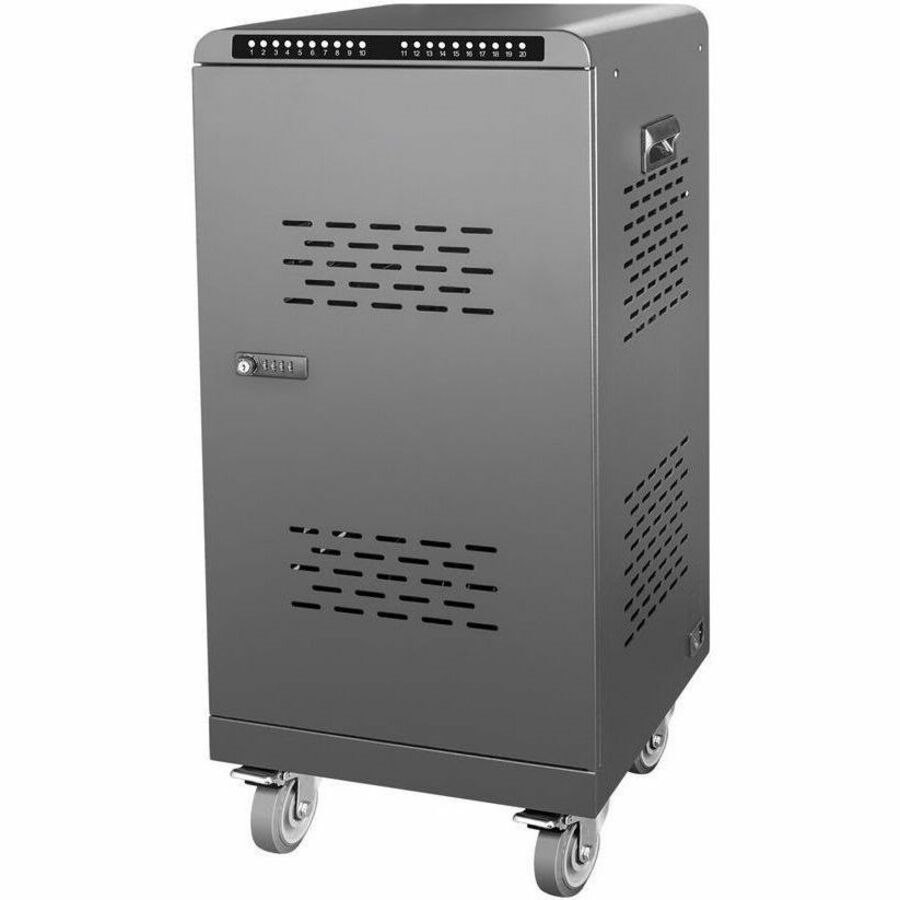 4XEM 20-Port USB-C 1600W Charging Cart