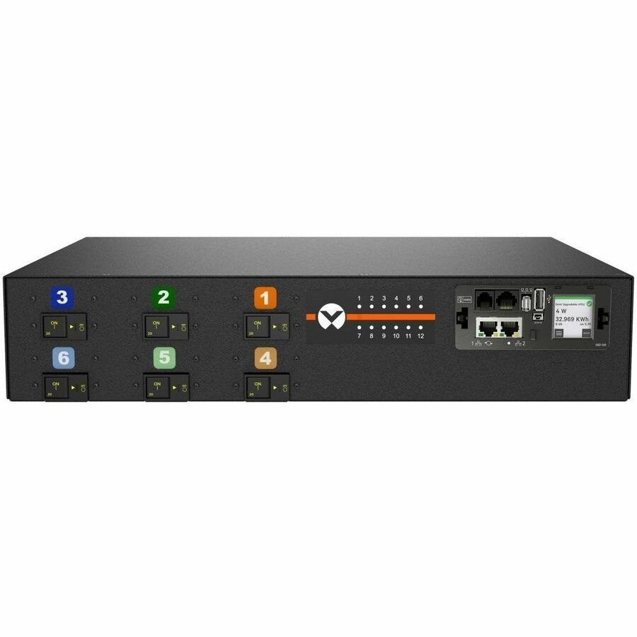 Vertiv Geist rPDU MNR5MDR6-12CF18-5CS15A0H10-S 12-Outlets PDU