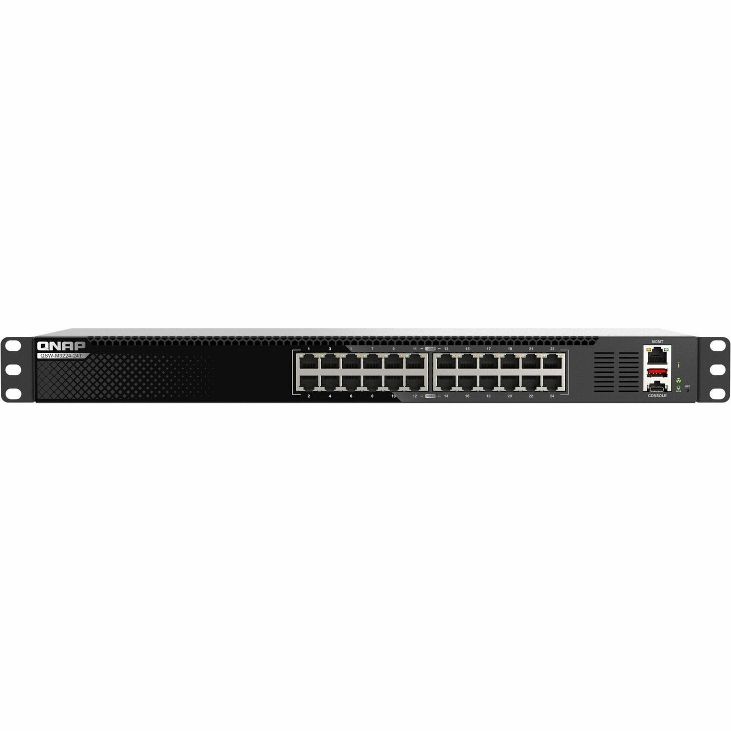 QNAP QSW-M3224-24T 24 Ports Manageable Ethernet Switch - 10 Gigabit Ethernet - 10GBase-T