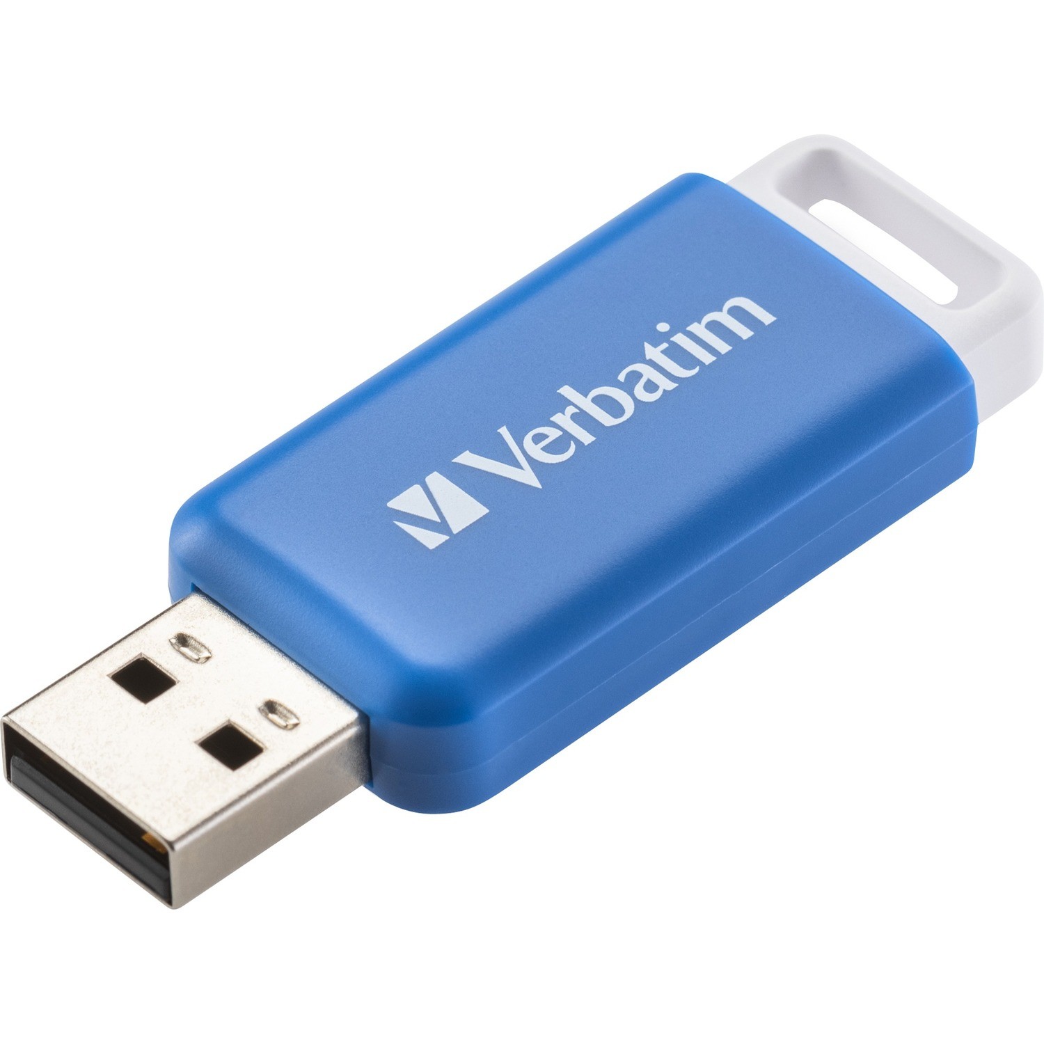 Verbatim DataBar 64 GB USB 2.0 Flash Drive - Blue
