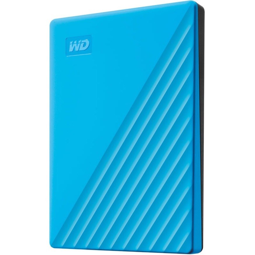 WD My Passport WDBYVG0020BBL 2 TB Portable Hard Drive - External - Blue