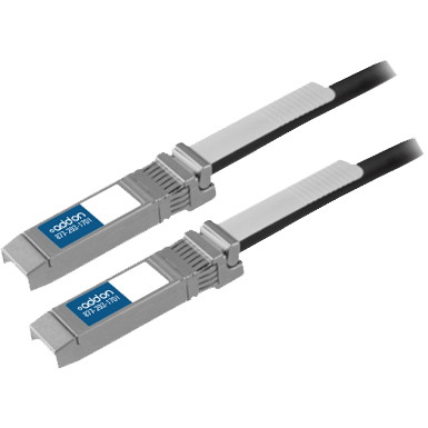 HP 487652-B21 to Brocade (Formerly) 10G-SFPP-TWX-0101 Compatible TAA Compliant 10GBase-CU SFP+ to SFP+ Direct Attach Cable (Active Twinax, 1m)