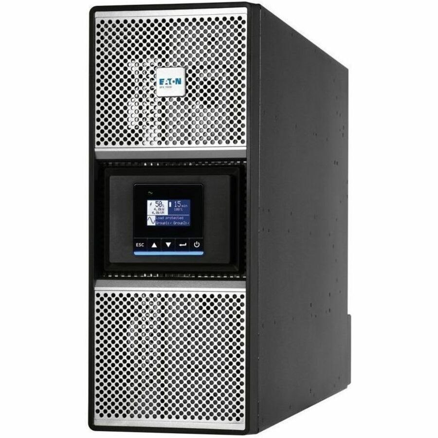 Eaton 9PX G2 11000VA 11000W 208V Online Double-Conversion UPS - Hardwired Input, 4 L6-30R/Hardwired Output, Maintenance Bypass, Cybersecure Network Card, Extended Run, 4U Rack/Tower