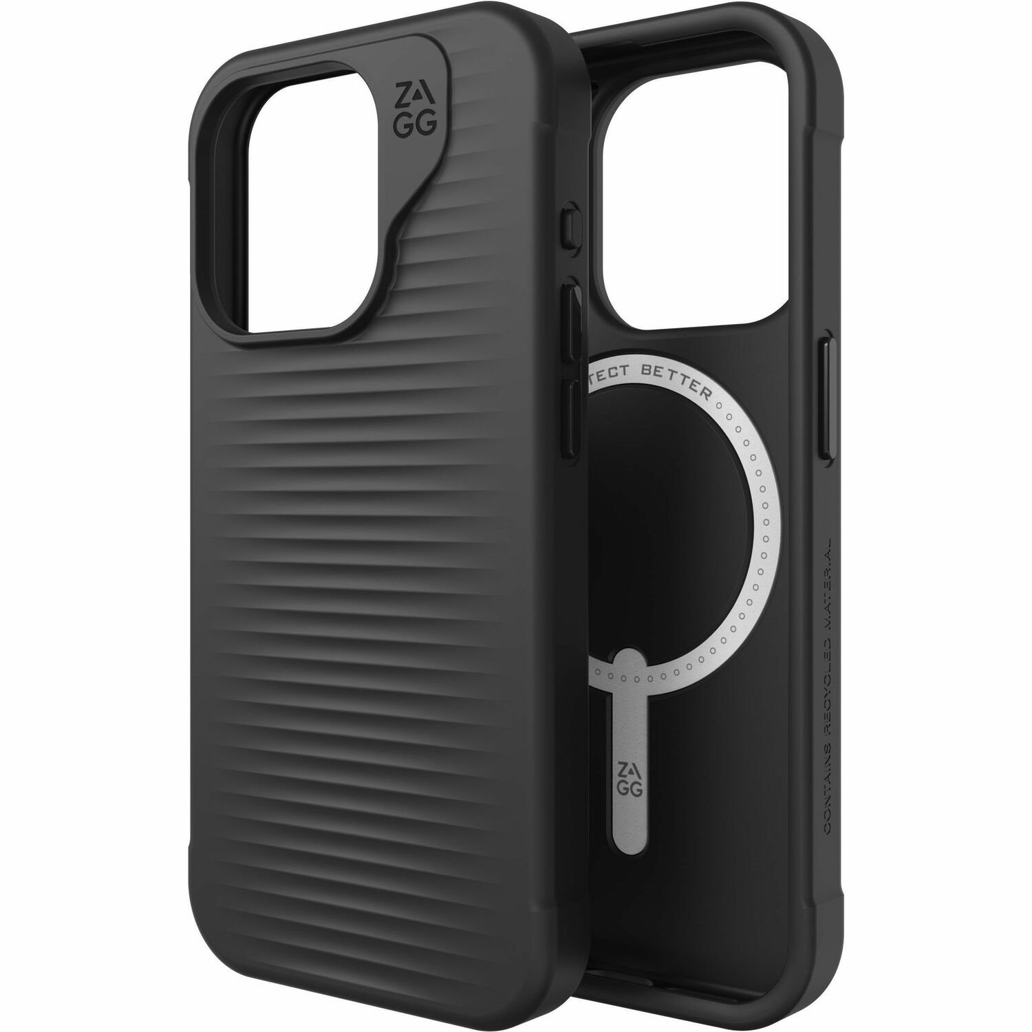 ZAGG Luxe Snap Case for Apple iPhone 15 Pro Smartphone - Clear