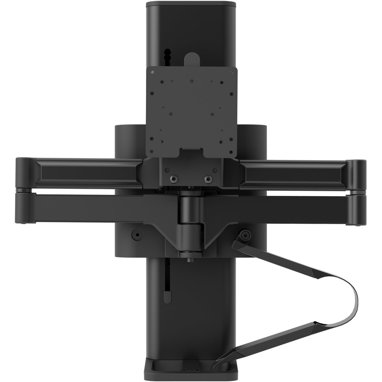 Ergotron TRACE Desk Mount for Monitor, LCD Display - Matte Black