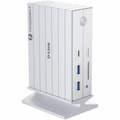 D-Link DUF-E01 Thunderbolt 4 Docking Station for Microphone, Monitor, Notebook, Workstation - Charging Capability - Memory Card Reader - SD - Desktop