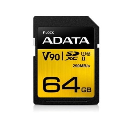 Adata Premier ONE 64 GB Class 10/UHS-II (U3) V90 SDXC