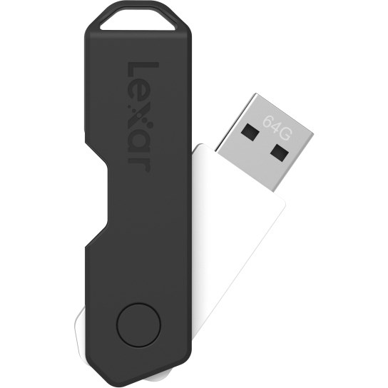 Lexar 64GB JumpDrive TwistTurn2 USB 2.0 Flash Drive