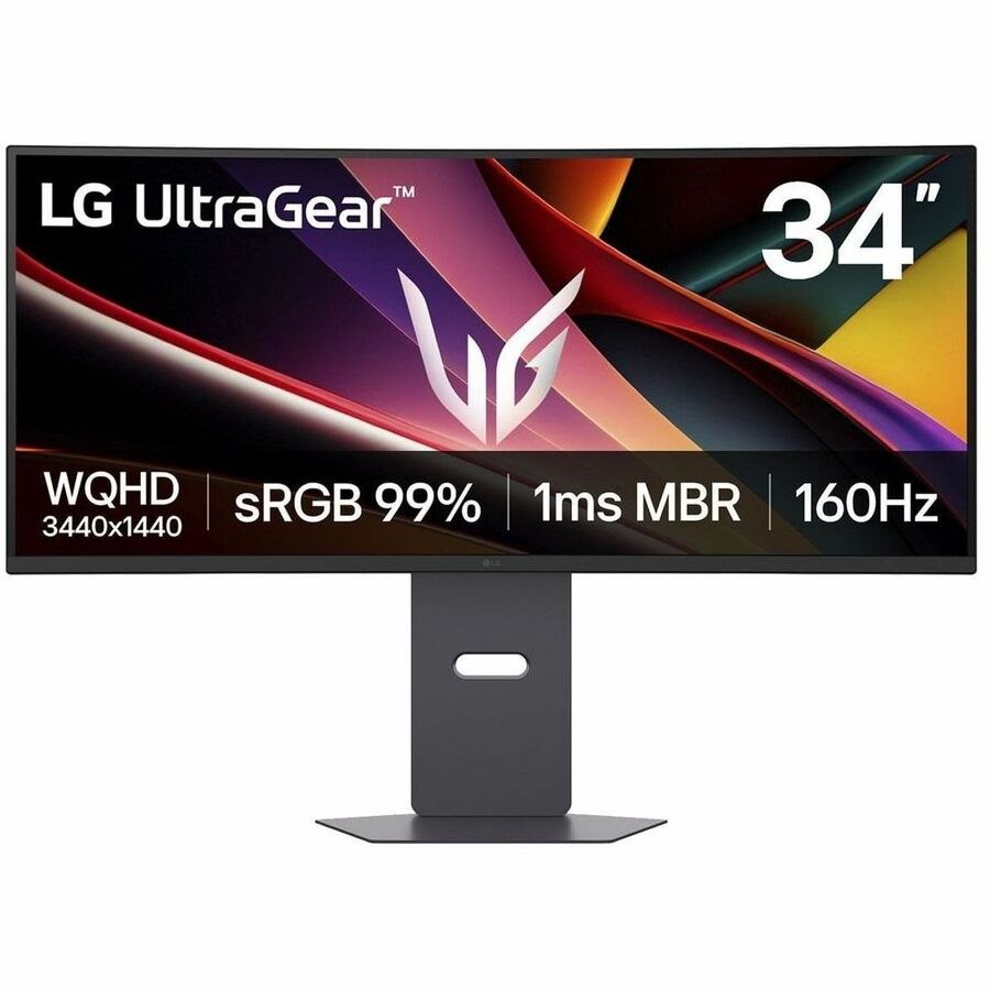 LG UltraGear 34G600A-B 34" Class UW-QHD Curved Screen Gaming LCD Monitor - 21:9