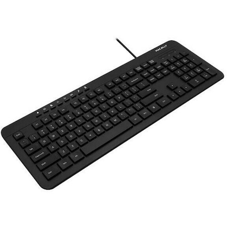 Macally Deluxe Full Size USB Keyboard for PC