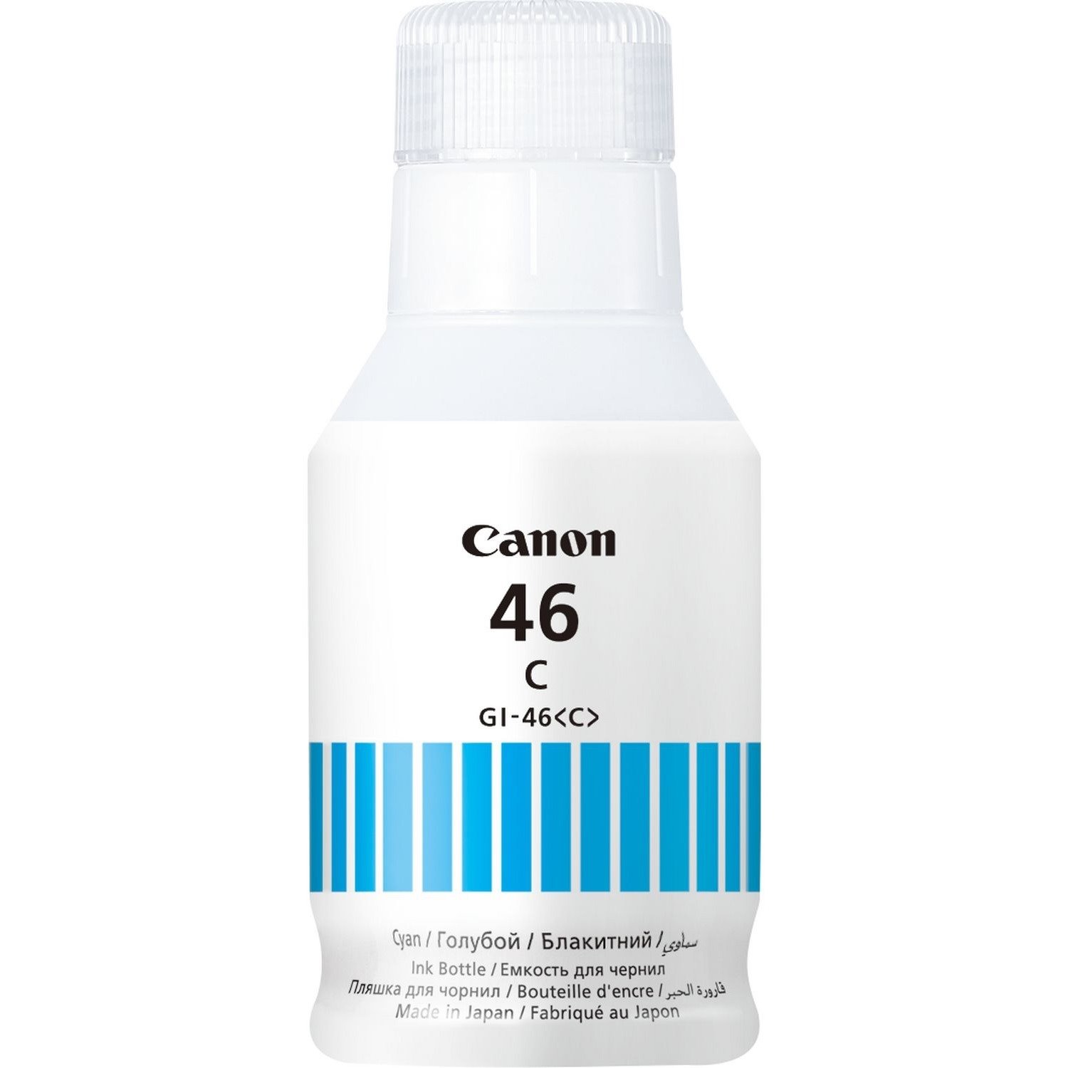 Canon GI-46C Refill Ink Bottle - Cyan - Inkjet