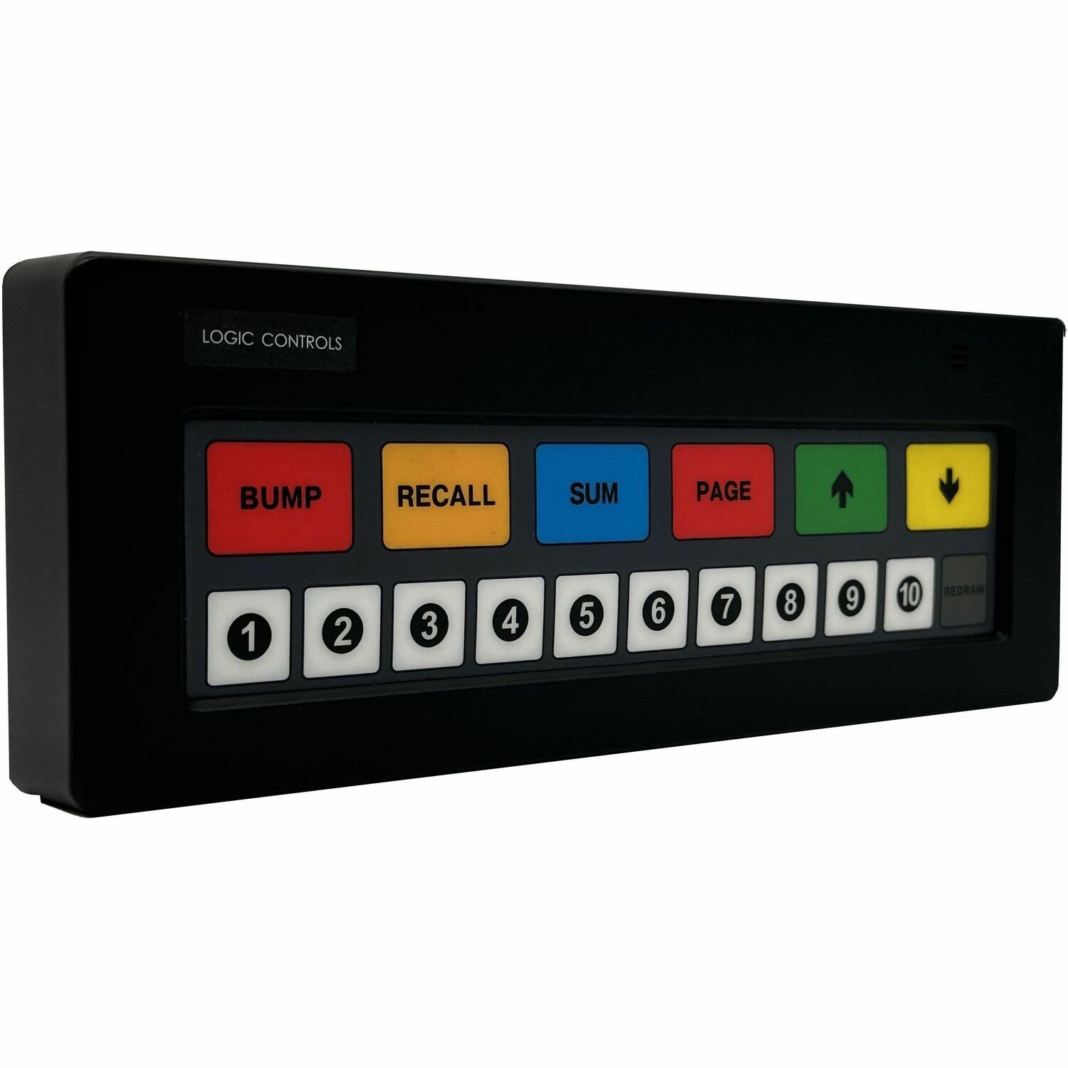 Logic Controls KB1700 Kitchen Display Bump Bar - Legend Sheet B