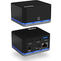 Plugable USB-C Wired Cube Mini Docking Station - Compact HDMI, Gigabit Ethernet, 3 USB Ports