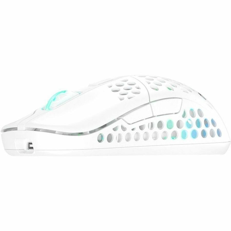 CHERRY XTRFY M42W-RGB-WHITE Gaming Mouse - Radio Frequency - USB, USB Type C - Optical - White