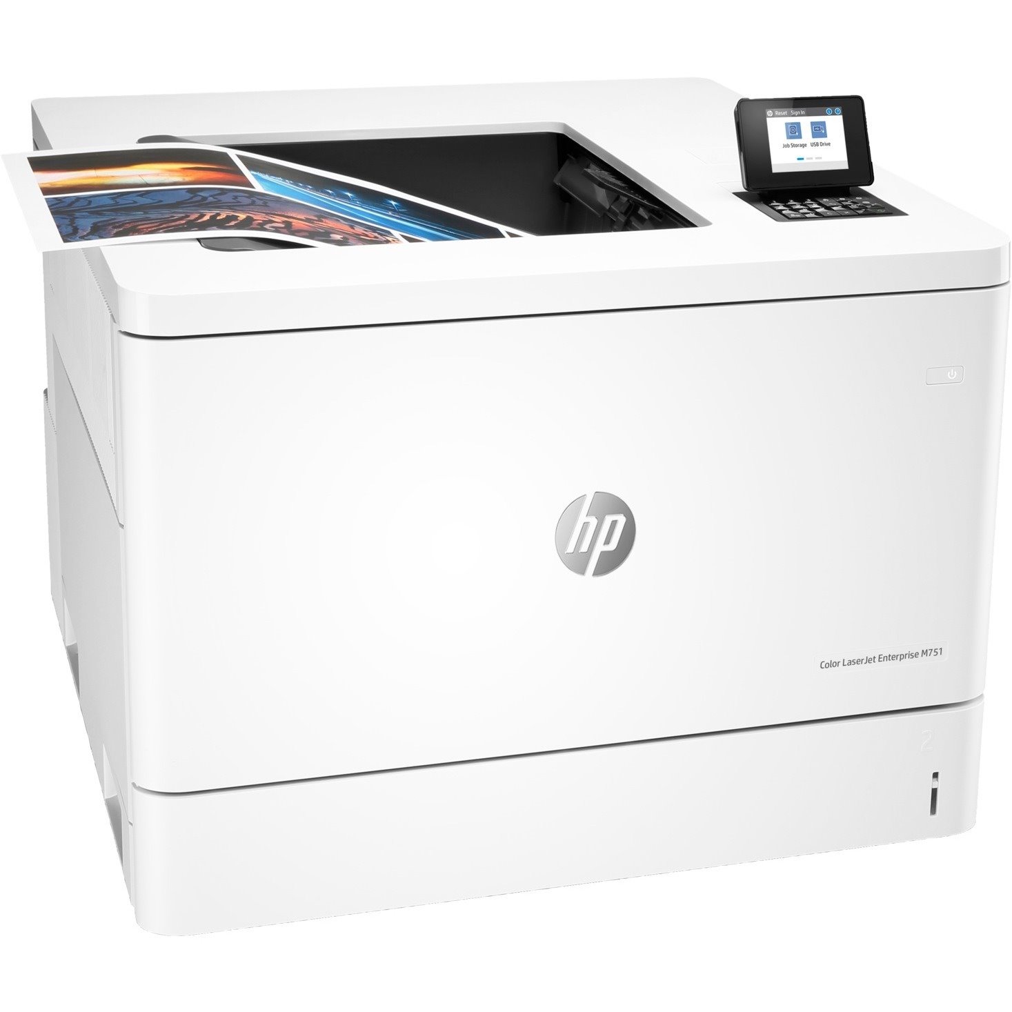 HP LaserJet Enterprise M751 M751dn Desktop Laser Printer - Color