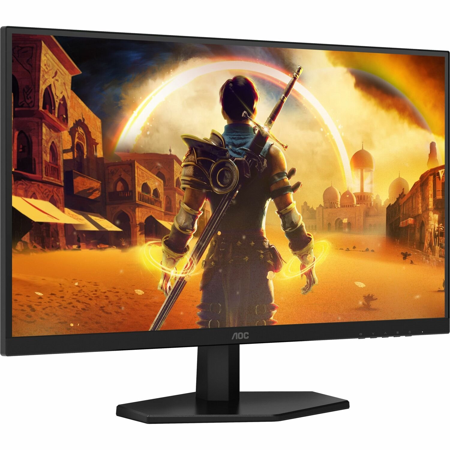 AOC Q27G42XNE 27" Class WQHD LCD Monitor - 16:9 - Black