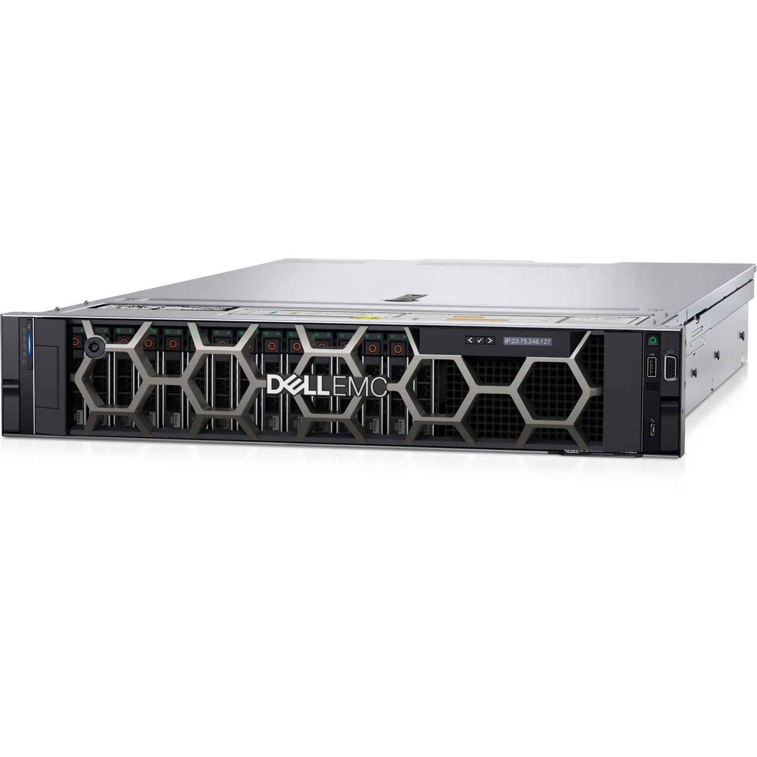 Dell EMC PowerEdge R550 2U Rack-mountable Server - 1 Xeon Silver 4310 2.10 GHz - 32 GB RAM - 2 TB HDD - (1 x 2TB) HDD Configuration - Serial ATA/600, Serial Attached SCSI (SAS) Controller