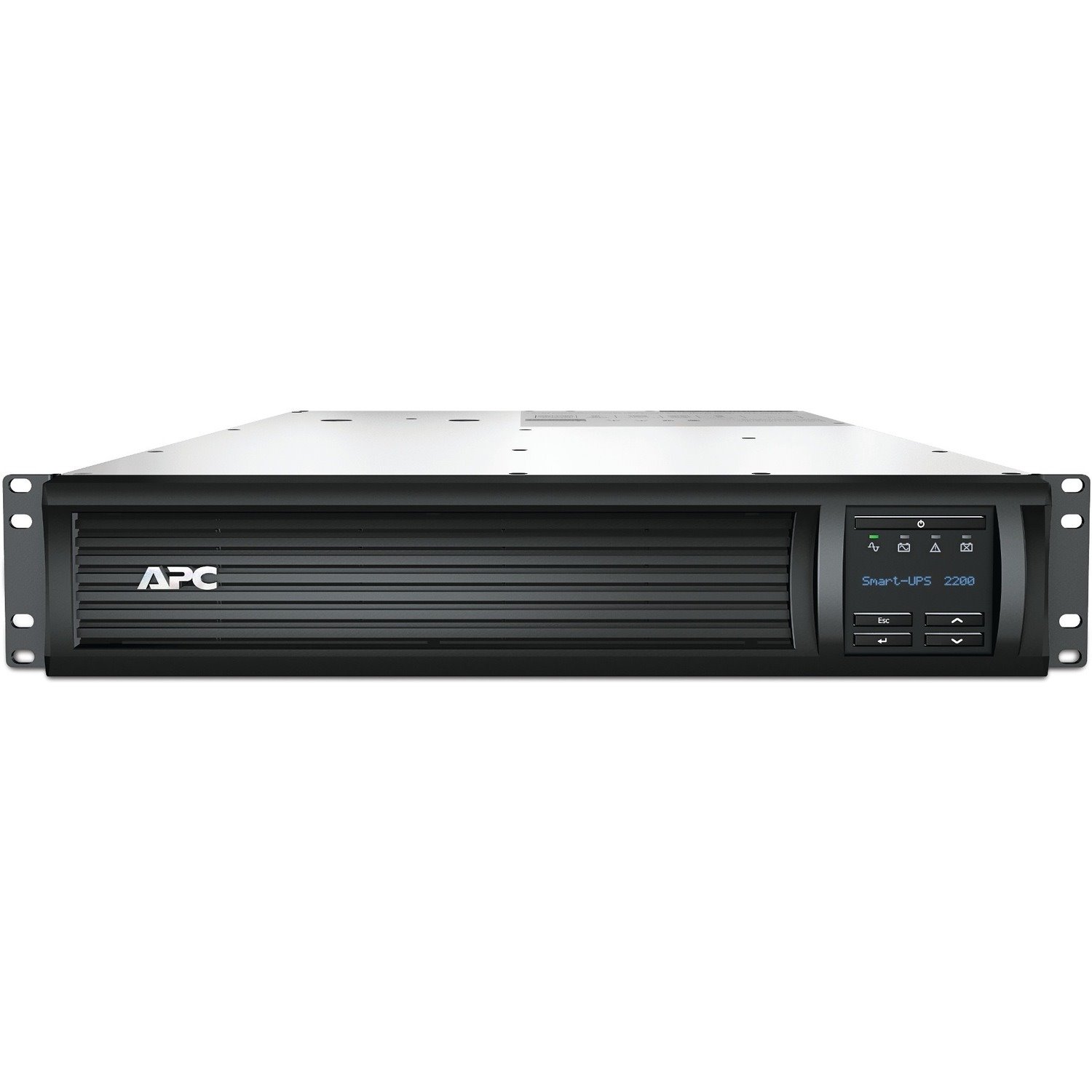 APC Smart-UPS, Line Interactive, 2200VA, Rackmount 2U, 120V, 6x NEMA 5-15R+2x NEMA 5-20R outlets, SmartConnect Port+SmartSlot, AVR, LCD