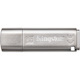 IronKey IKLP50 32 GB USB 3.2 (Gen 1) Type A Flash Drive - Silver - XTS-AES, 256-bit AES - TAA Compliant
