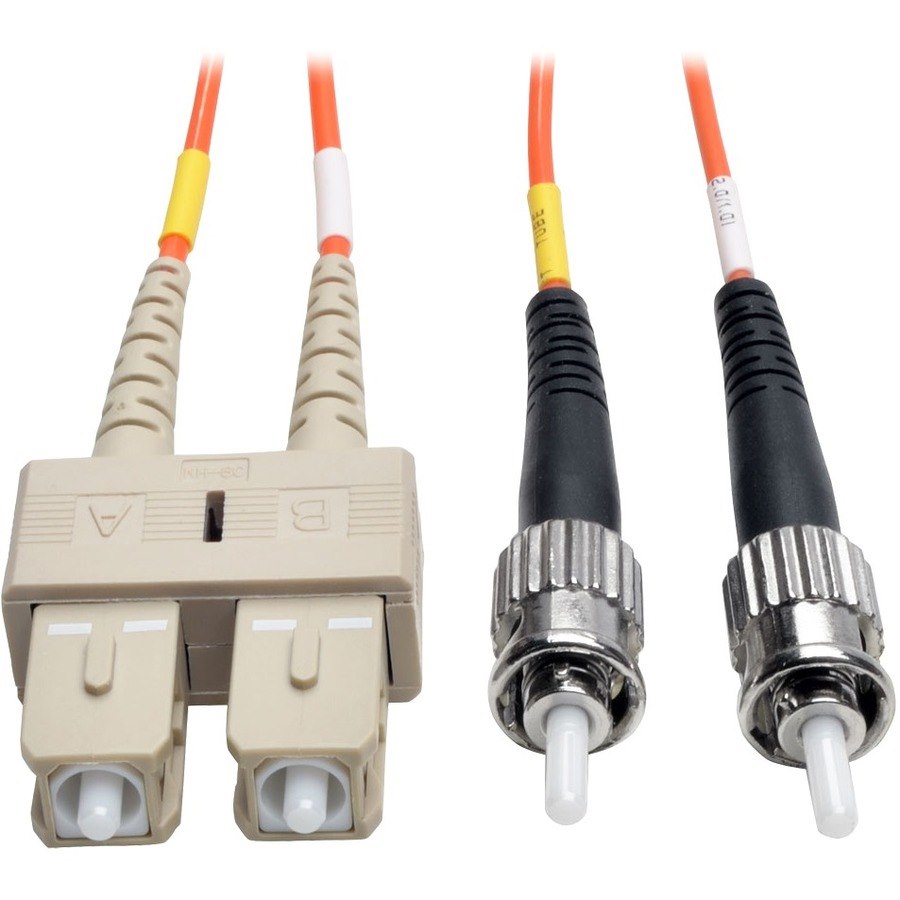 Eaton Tripp Lite Series Duplex Multimode 50/125 Fiber Patch Cable (SC/ST), 5M (16 ft.)