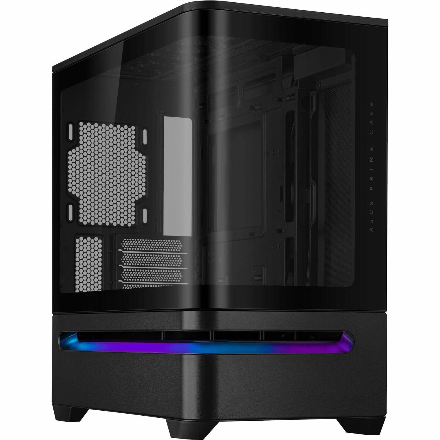 Asus ASUS Prime AP202 Computer Case - Micro ATX, Mini ITX Motherboard Supported - Micro Tower - Tempered Glass - Black