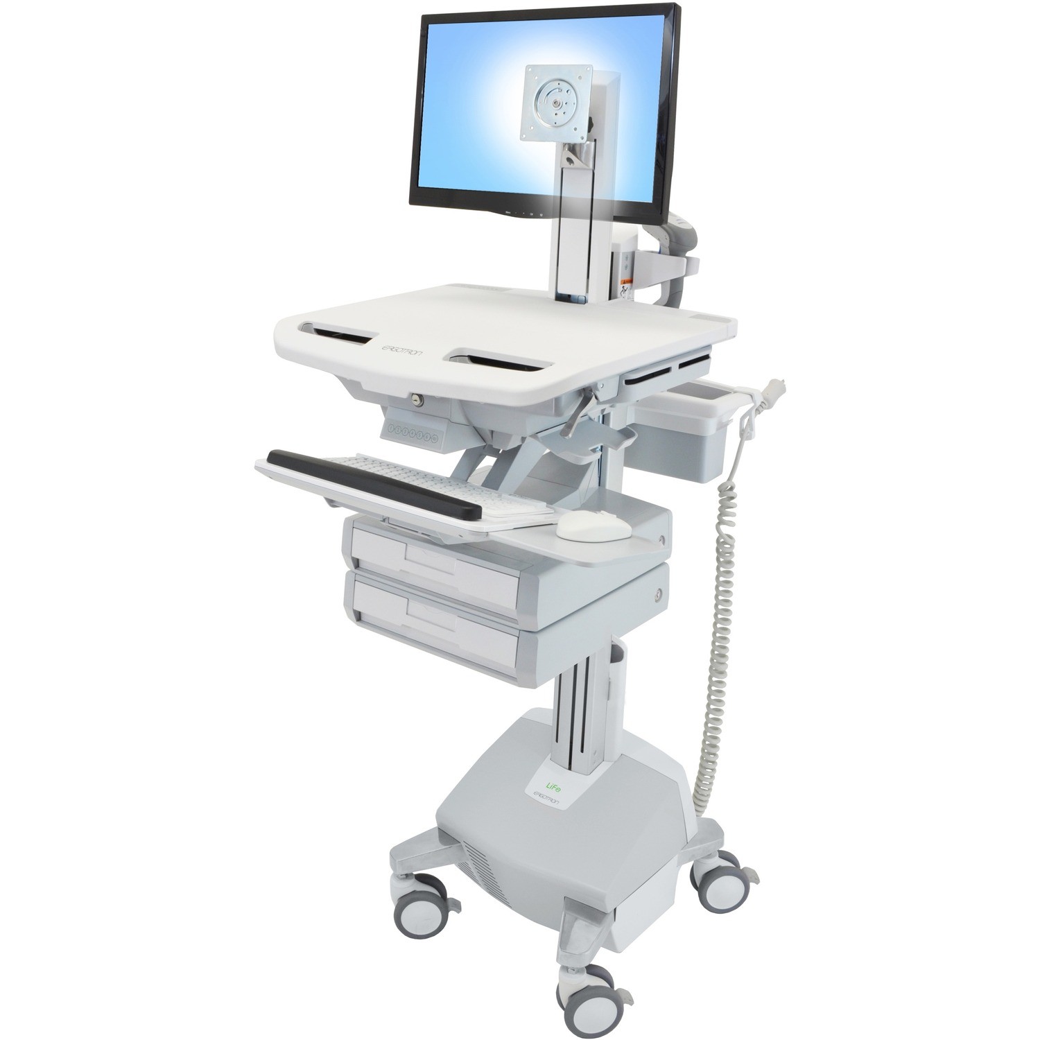 Ergotron StyleView SV44 Height Adjustable Display Stand